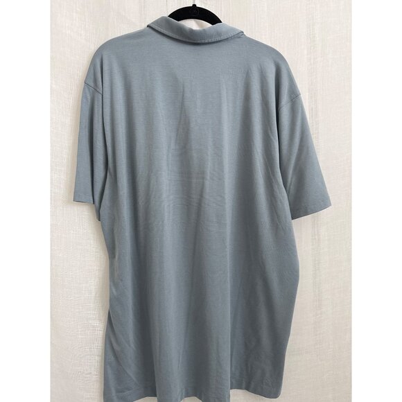 Lululemon Evolution Polo Short Sleeve Silverescent Size XXL - Picture 4 of 4